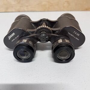 Vintage Jason Binoculars Black 7x35 Model 143  Field Optics